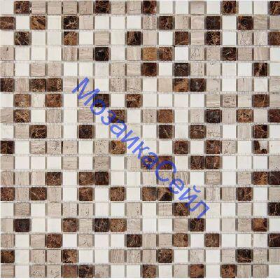 ������� ��������� PIX277 Pixmosaic PIX 277 ������������ ������� ���������� Emperador Dark White Wooden Dolomiti Bianco