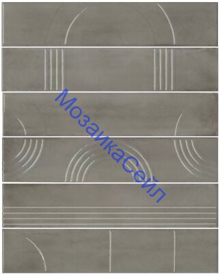������������ ������ KMP3STA004RN6X ����� �������� ����� ��������� (�� 6 ������ 6�28,5) 36x28,5x1 KERAMA MARAZZI