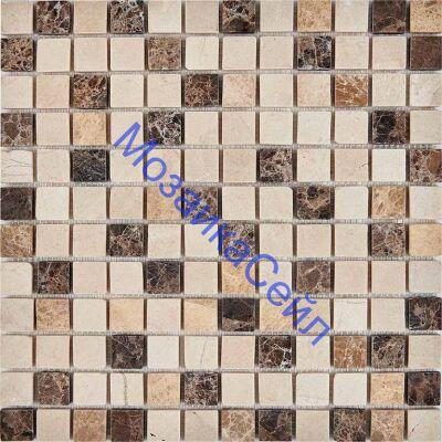 ������� ��������� PIX272 Pixmosaic PIX 272 ������� ������� ���������� Emperador Dark, light, Crema Nova