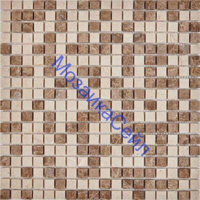 ������� ��������� PIX275 Pixmosaic PIX 275 ������� ������� ���������� Emperador Light Crema Nova