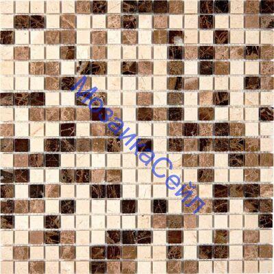 ������� ��������� PIX268 Pixmosaic PIX 268 ������������ ������� ���������� Emperador Dark, light, Crema Nova