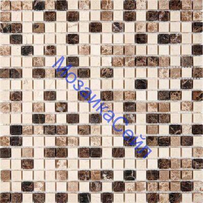 ������� ��������� PIX271 Pixmosaic PIX 271 ������� ������� ���������� Emperador Dark, light, Crema Nova