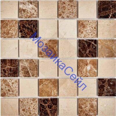 ������� ��������� PIX270 Pixmosaic PIX 270 ������������ ������� ���������� Emperador Dark, light, Crema Nova