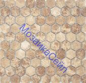������� �������� Emperador light MAT hex 18x30x6 LeeDo Caramelle Pietrine Hexagonal