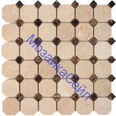 ������� ��������� PIX212 Pixmosaic PIX 212 ������������ ������� ���������� Cream marfil Dark Emperador