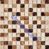 ������� ��������� PIX269 Pixmosaic PIX 269 ������������ ������� ���������� Emperador Dark, light, Crema Nova
