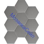 ������������ ������� Geometry Hexagon Big Grey Matt 95x110 Starmosaic