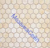 ������� �������� Botticino MAT hex 18x30x6 LeeDo Caramelle Pietrine Hexagonal